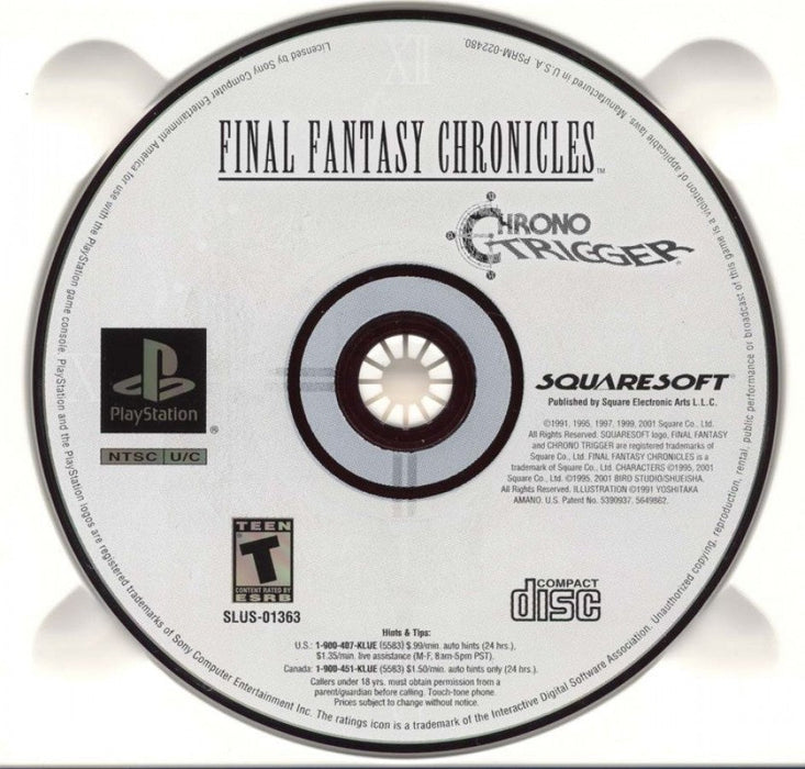 Final Fantasy Chronicles – PlayStation 1 (PS1) - for just $0! 
