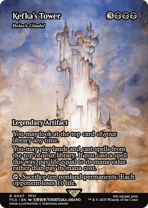 Kefka's Tower - Bolas's Citadel (Showcase) (FCA-007) - FINAL FANTASY: Through the Ages / Kefka's Tower (Borderless) - for just $4.65! 