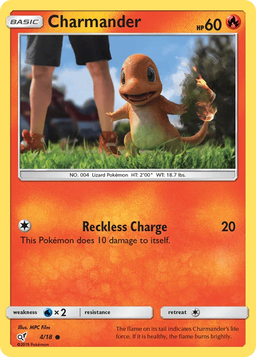 Charmander (4/18) [Sun & Moon: Detective Pikachu] - for just $0.40! 