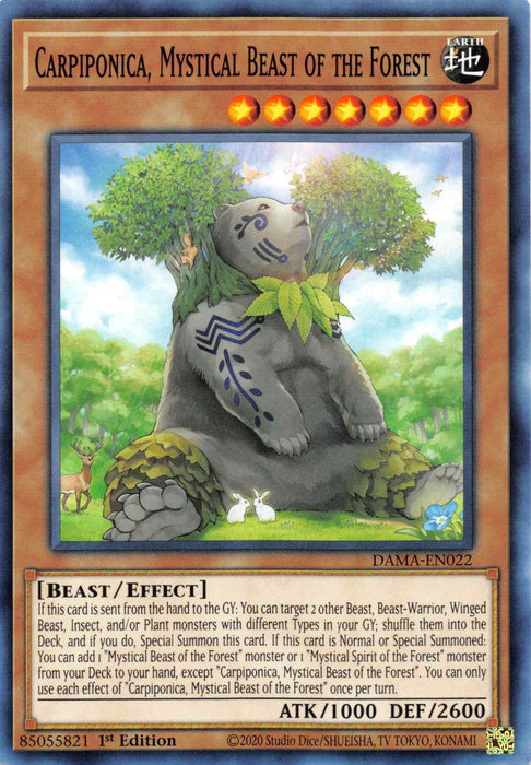 Carpiponica, Mystical Beast of the Forest [DAMA-EN022] Common - for just $0.10! 