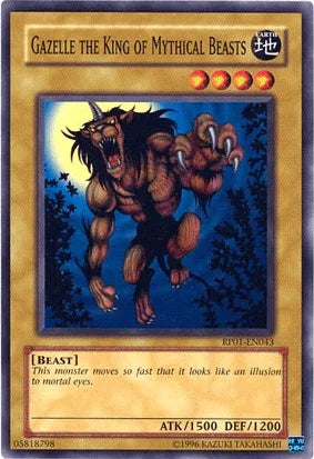 Gazelle the King of Mythical Beasts [RP01-EN043] Common - for just $0.15! 