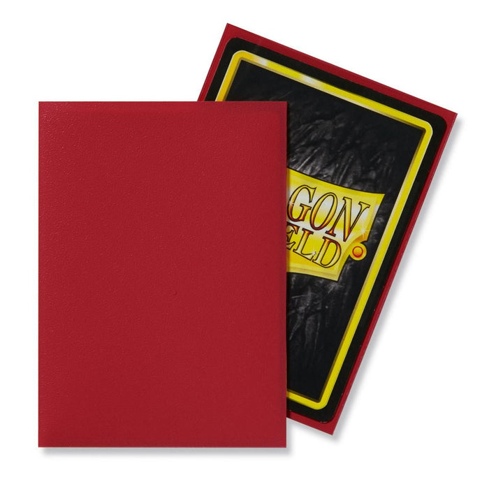 Dragon Shield: Standard 100ct Sleeves - Red (Matte) - Just $0! Shop now at Retro Gaming of Denver