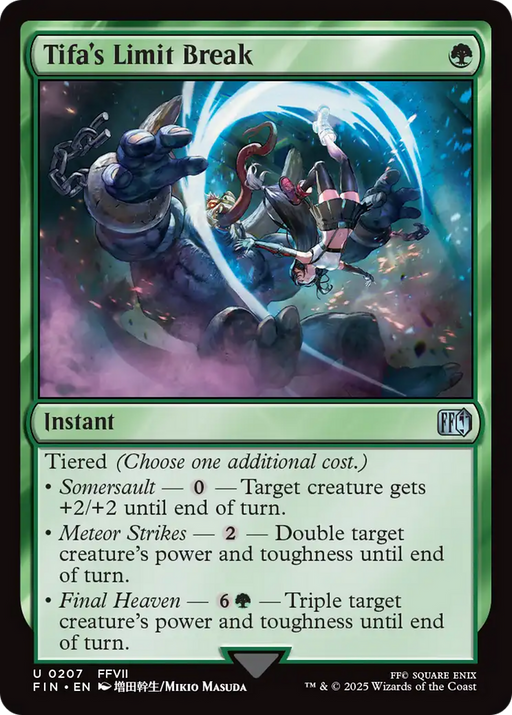Tifa's Limit Break (FIN-207) - FINAL FANTASY Foil - for just $0.14! 