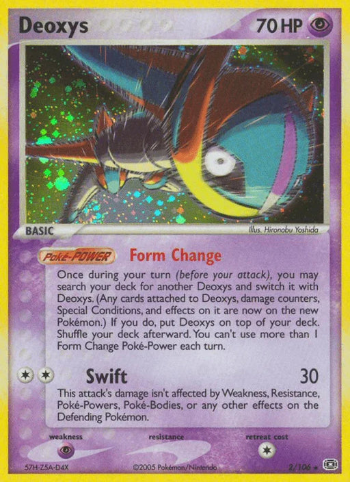 Deoxys (2/106) [EX: Emerald] - for just $35.85! 