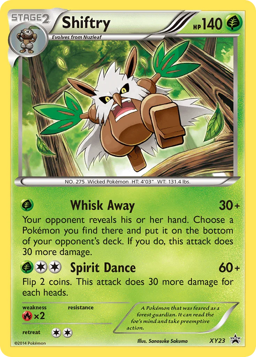 Shiftry (XY23) [XY: Black Star Promos] - for just $0.30! 