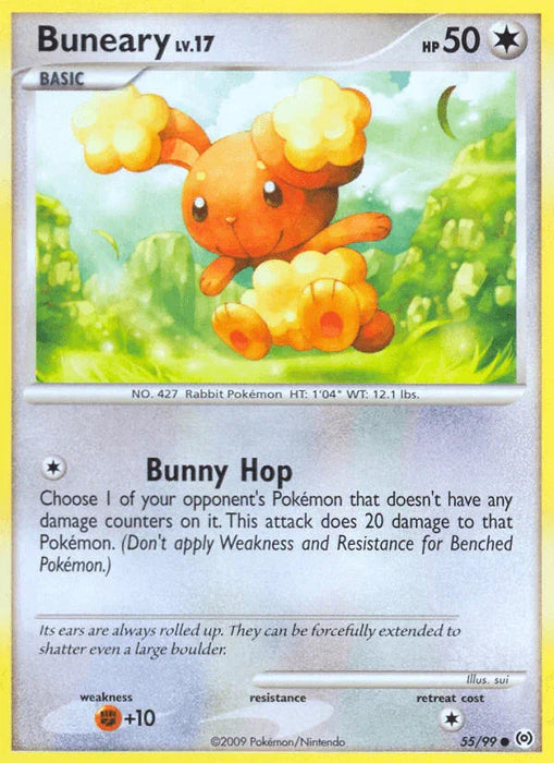 Buneary (55/99) [Platinum: Arceus] - for just $0.20! 
