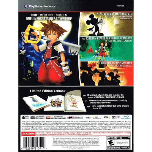Kingdom Hearts HD 1.5 ReMix Art Book Limited Edition (Playstation 3) - Premium Video Games - Just $0! Shop now at Retro Gaming of Denver