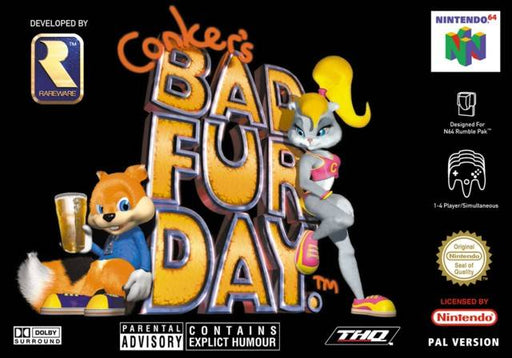 Conker's Bad Fur Day [European Import] (Nintendo 64) - for just $0! 