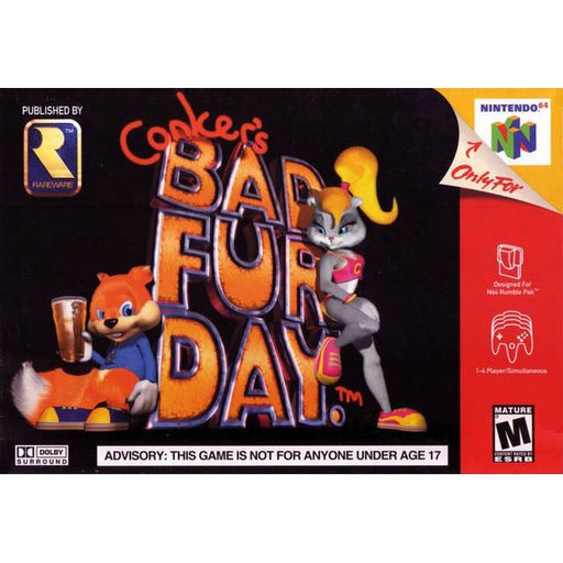 Conker's Bad Fur Day (Nintendo 64) - Just $0! Shop now at Retro Gaming of Denver