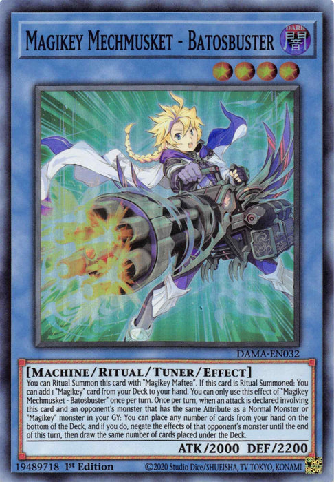Magikey Mechmusket - Batosbuster [DAMA-EN032] Super Rare - for just $0.10! 