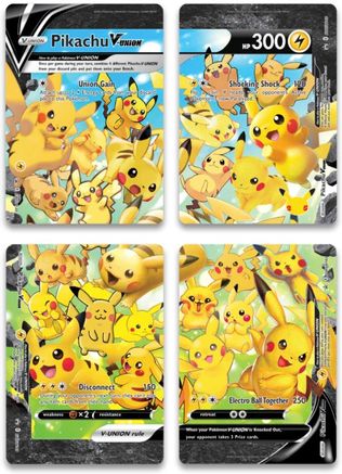 PikachuV-Union [Set of ]  - SWSH Sword & Shield Promo Cards Holofoil - for just $17.65! 