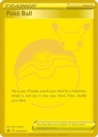 Poke Ball SWSH146/307 - SWSH Sword & Shield Promo Cards Holofoil - for just $5! 
