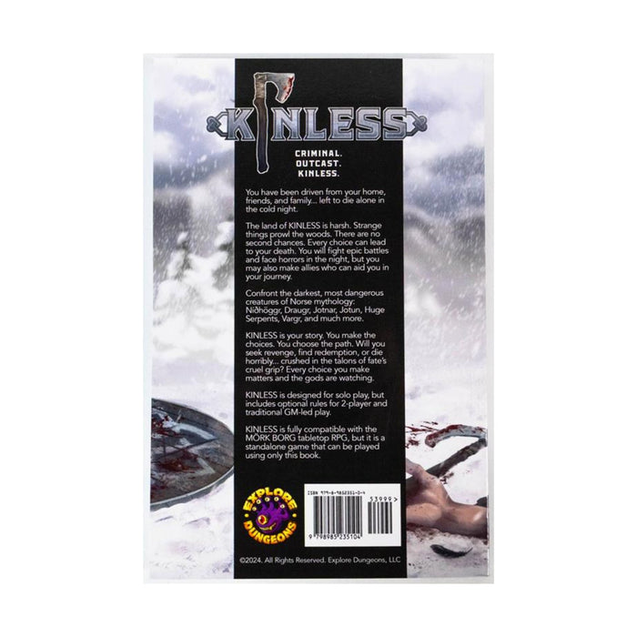 Kinless: Solo Viking RPG (Mork Borg) - for just $40! 