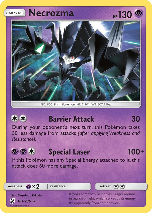 Necrozma (101/236) [Sun & Moon: Unified Minds] - for just $0.95! 