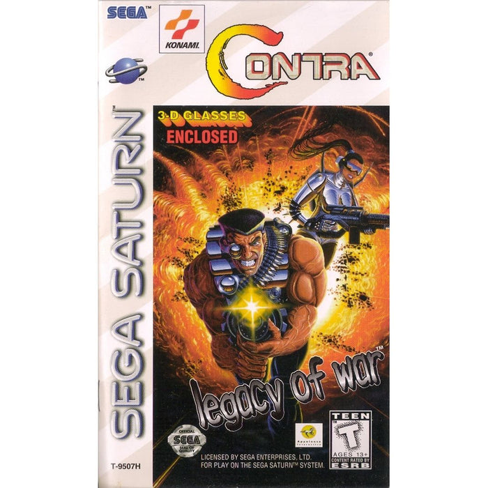 Contra Legacy of War (Sega Saturn) - Just $0! Shop now at Retro Gaming of Denver