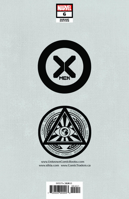 X-Men #6 Unknown Comics Marco Turini Exclusive Var (01/05/2022) - for just $5! 