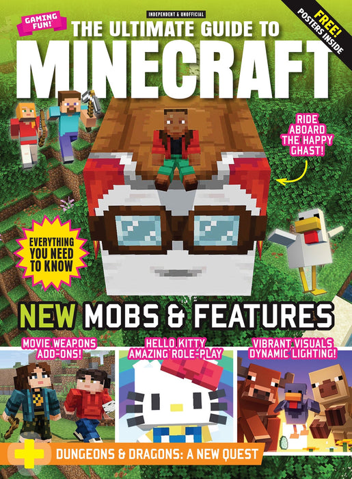 Minecraft - The Ultimate Guide: Everything You Need to Know, Unlock New Features, Mobs & Quests, Movie Weapon Add-Ons, New Dungeons & Dragons Quest, Hello Kitty Roleplay, Posters & More! - for just $12.99! 
