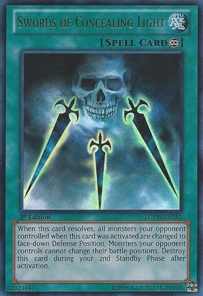 Swords of Concealing Light [LCYW-EN281] Ultra Rare - for just $1.40! 