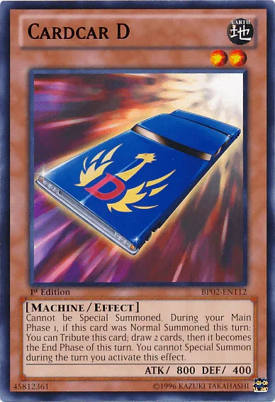Cardcar D [BP02-EN112] Rare - for just $0.10! 