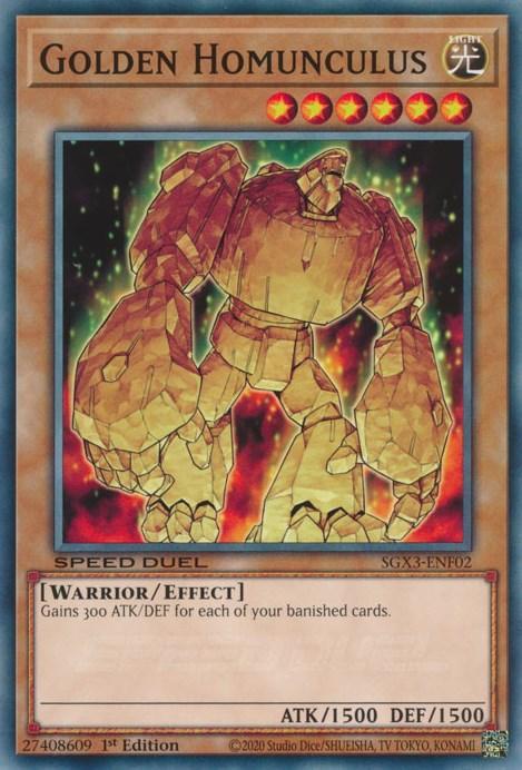 Golden Homunculus [SGX3-ENF02] Common - for just $0.10! 