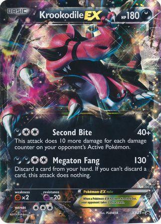 Krookodile EX (XY25) (Jumbo Card) [XY: Black Star Promos] - for just $4.35! 