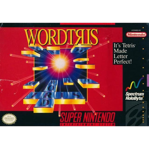 Wordtris (Super Nintendo) - Premium Video Games - Just $0! Shop now at Retro Gaming of Denver