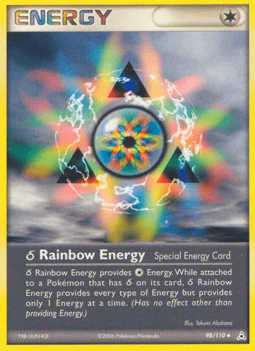 Rainbow Energy (98/110) (Delta Species) [EX: Holon Phantoms] - for just $0.65! 
