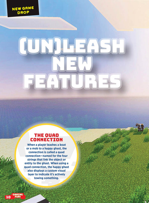 Minecraft - The Ultimate Guide: Enhance Your Gameplay Experience, Mob Leashing Tricks, Happy Ghast Evolution, Copper Creations, Dragon Training Secrets, Unlock Every Movie Discs, Posters & More! - for just $12.99! 