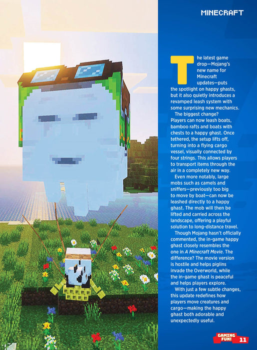 Minecraft - The Ultimate Guide: Enhance Your Gameplay Experience, Mob Leashing Tricks, Happy Ghast Evolution, Copper Creations, Dragon Training Secrets, Unlock Every Movie Discs, Posters & More! - for just $12.99! 