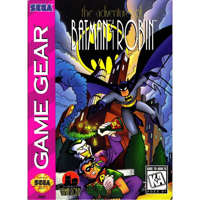 Adventures of Batman & Robin (Sega Game Gear) - Premium Video Games - Just $0! Shop now at Retro Gaming of Denver