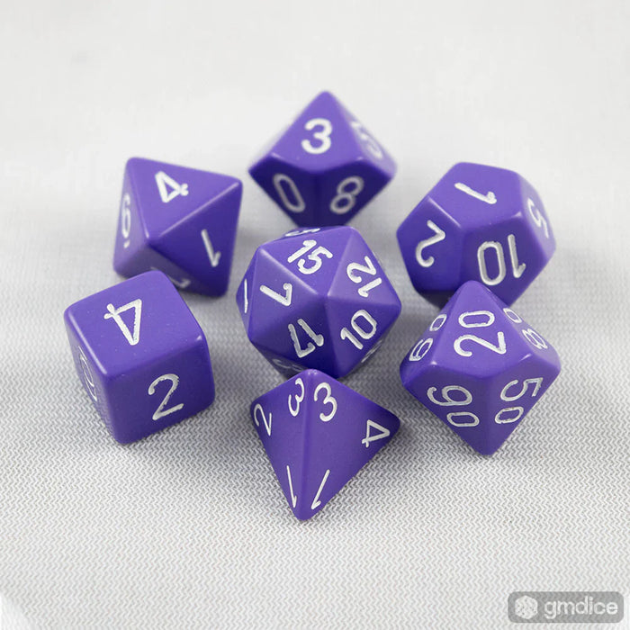 Chessex: Opaque Polyhedral Dice Set - for just $4.98! 