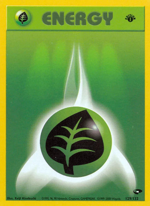 Grass Energy (129/132) [Gym Challenge 1st Edition] - for just $0.35! 