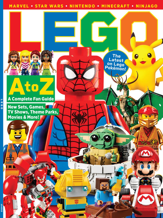 LEGO - A Complete Fan Guide: A To Z, Explore The Best From Iconic Sets To Movies, TV Shows, Theme Parks & Adventures In Marvel, LEGO Pokémon, Ninjago, Star Wars, Minecraft Universes & More! - for just $14.99! 