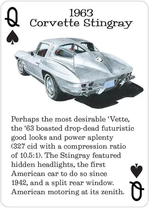 Classic American Rides Playing Cards - for just $7.99! 