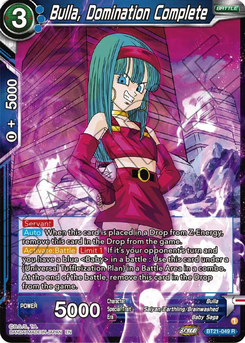 Bulla, Domination Complete (BT21-049) [Wild Resurgence] - for just $0.10! 