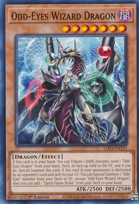 Odd-Eyes Wizard Dragon [LDS3-EN131] Common - for just $0.10! 