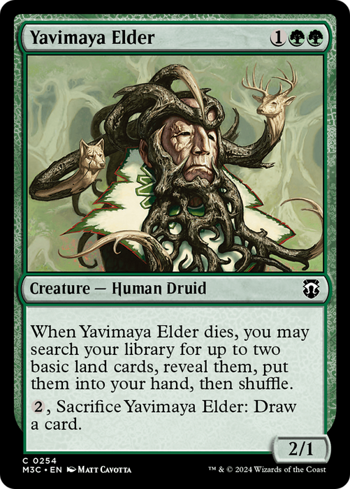 Yavimaya Elder (M3C-254) - Modern Horizons 3 Commander - for just $0.04! 
