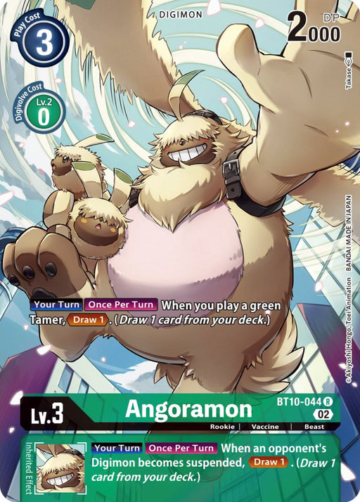 Angoramon [BT10-044] (Alternate Art) [Xros Encounter] - Just $1.05! Shop now at Retro Gaming of Denver