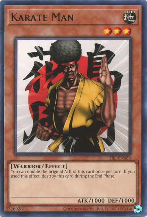 Karate Man (25th Anniversary) [SRL-EN083] Rare - for just $0.10! 