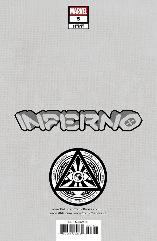 Inferno #4 (Of 4) Unknown Comics David Nakayama Exclusive Color Bleed Var (01/05/2022) - for just $10! 