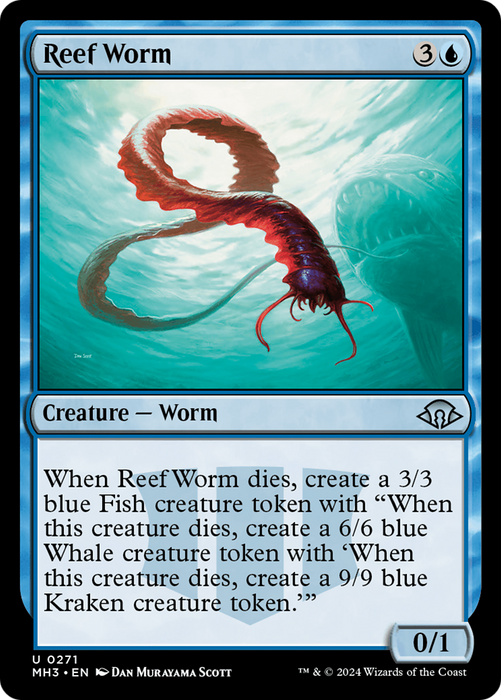 Reef Worm (MH3-271) - Modern Horizons 3 - for just $0.08! 