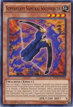 Superheavy Samurai Soulpiercer [MP15-EN199] Common - for just $0.20! 