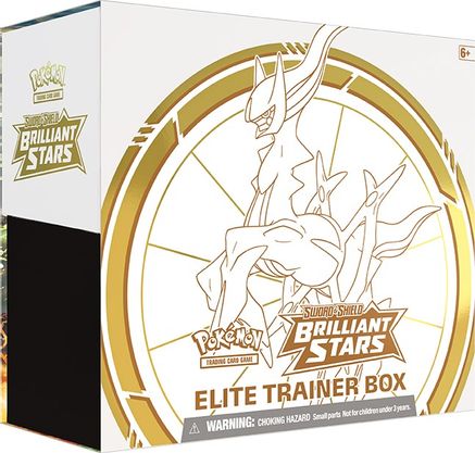 Pokemon: Sword & Shield - Brilliant Stars Elite Trainer Box - for just $50! 