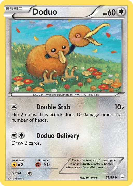 Doduo (55/83) [XY: Generations] - for just $0.15! 