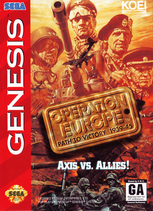 Operation Europe (Sega Genesis) - for just $0! 