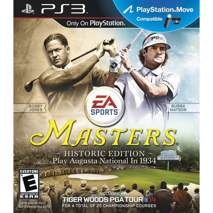 Tiger Woods PGA 14 Masters Historic Edition (Playstation 3) - Just $0! Shop now at Retro Gaming of Denver