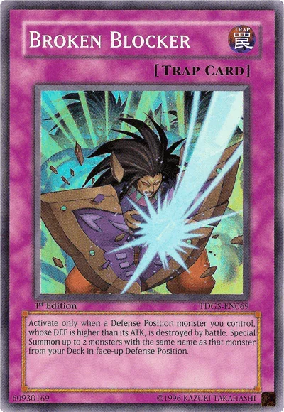 Broken Blocker [TDGS-EN069] Super Rare - for just $0.15! 
