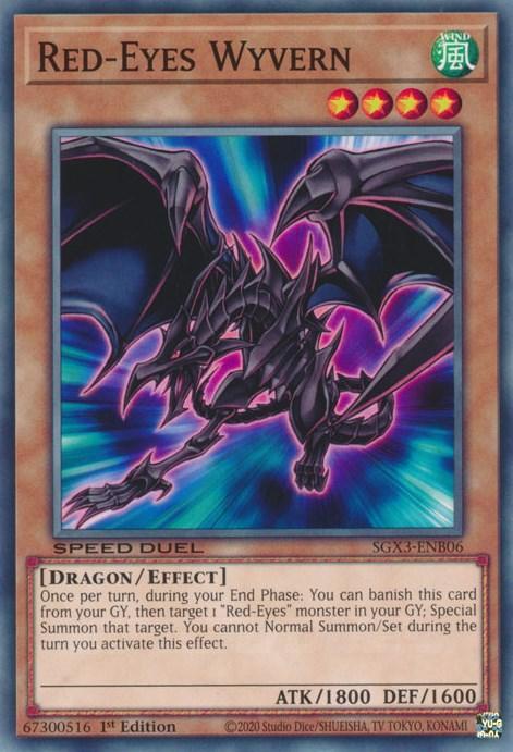 Red-Eyes Wyvern [SGX3-ENB06] Common - for just $0.65! 