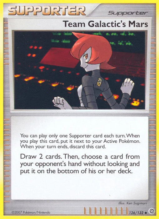 Team Galactic's Mars (126/132) [Diamond & Pearl: Secret Wonders] - for just $0.15! 