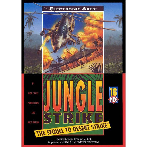 Jungle Strike (Sega Genesis) - Just $0! Shop now at Retro Gaming of Denver